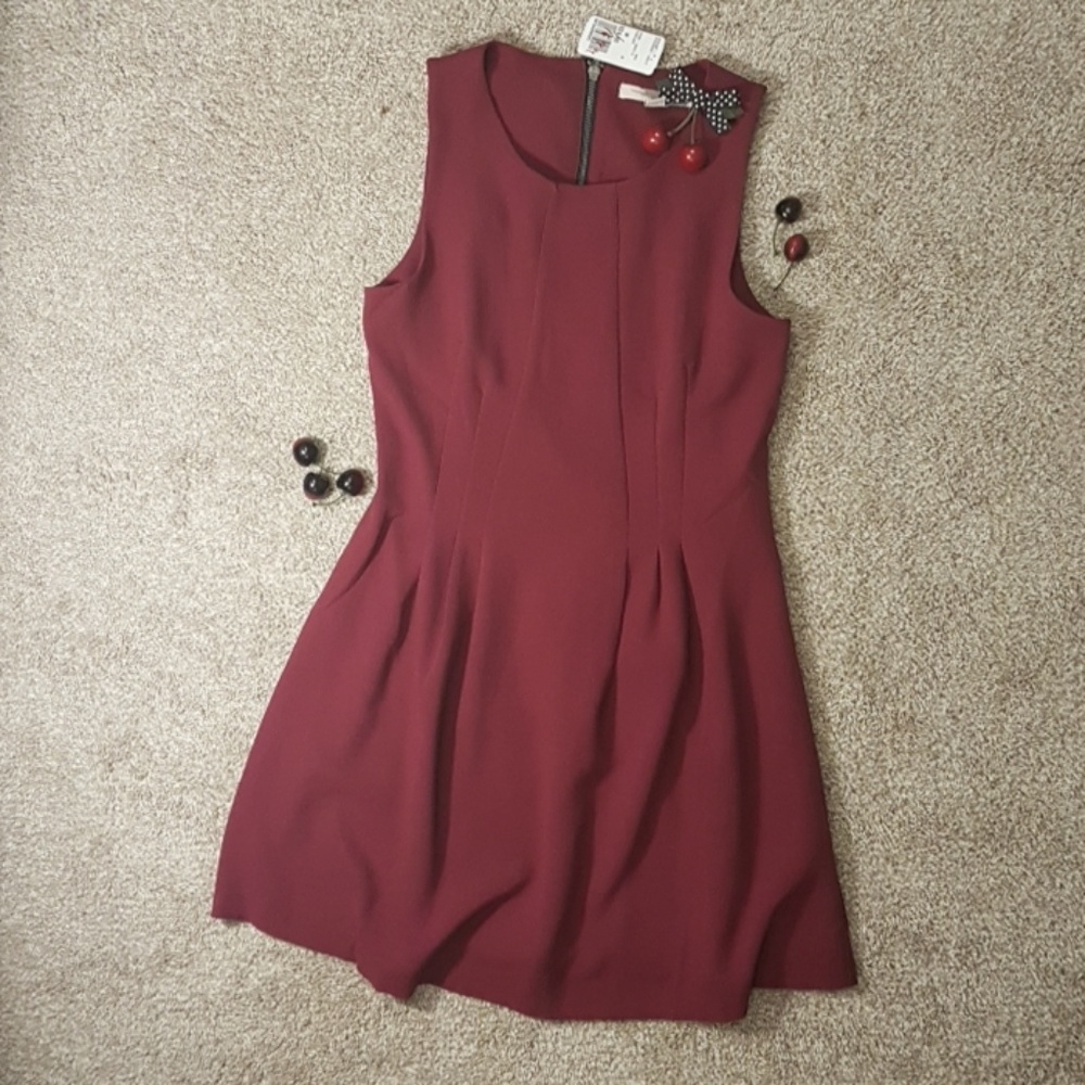 Forever 21 Dress short Burgundy